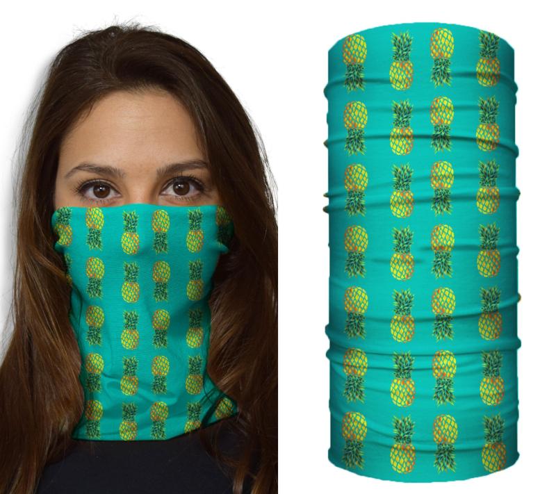 John Boy Multi-Wear Face Guard - Pineapple